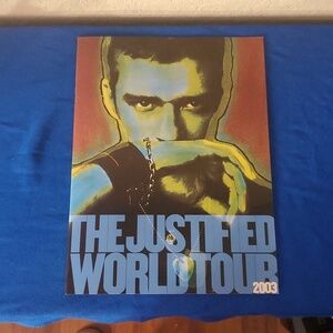 VTG Poster Book Justin Timberlake Justified Tour 2003